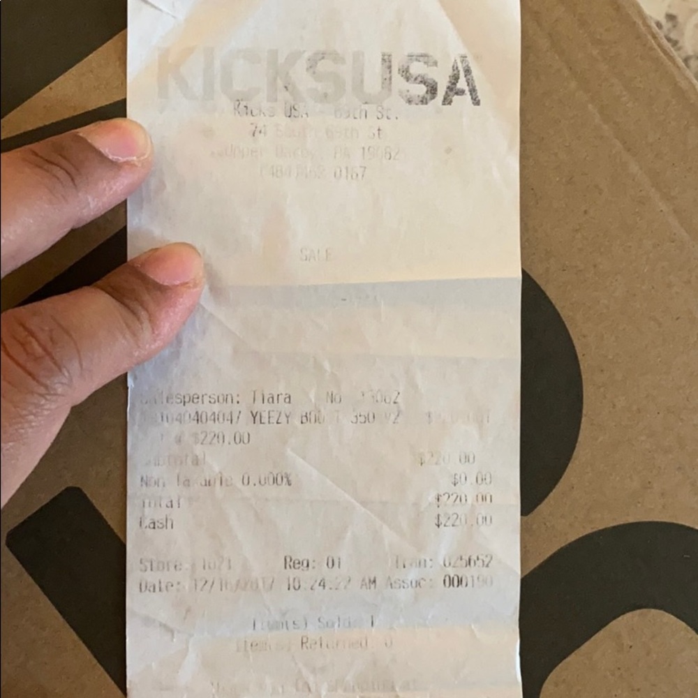 COPY - Yeezy Boost 350 V2 Blue Tint Size 5 - Picture 9 of 12